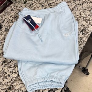 Reebok Sky Blue Jogger Pants